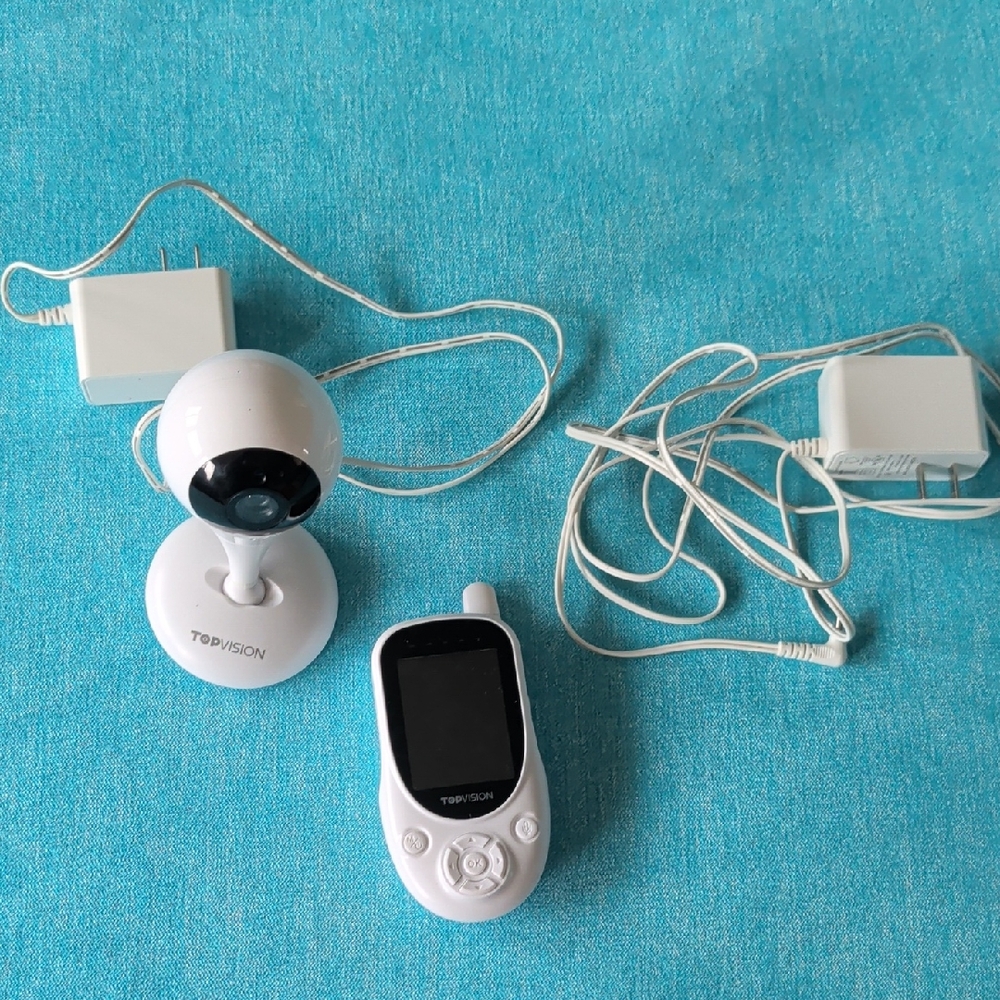 White Baby Monitor with Camera